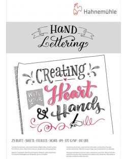 Βιβλίο σκίτσων Hahnemuhle Hand Lettering - A4, 25 φύλλα