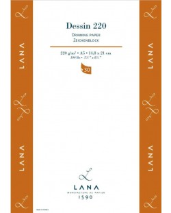 Σκίτσο Lana Dessin 220 - A5, 30 φύλλα