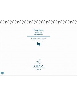 Βιβλίο σκίτσων Lana Esquissetext - A3, 120 φύλλα