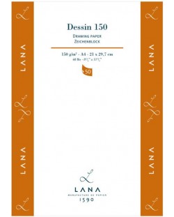 Βιβλίο σκίτσων Lana Dessin - A4, 50 φύλλα