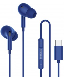 Ακουστικά με μικρόφωνο Riversong - Melody T1+, μπλε 