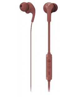 Ακουστικά με μικρόφωνο  Fresh N Rebel - Flow Tip, Safari Red