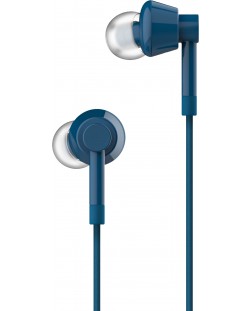 Ακουστικά με μικρόφωνο Nokia - Wired Buds WB-101, μπλε