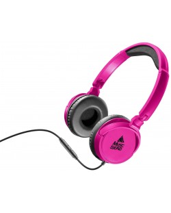 Ακουστικά με μικρόφωνο Cellularline - Music Sound 8862, ροζ