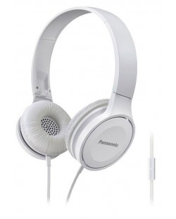 Ακουστικά με μικρόφωνο Panasonic RP-HF100ME-W - λευκά