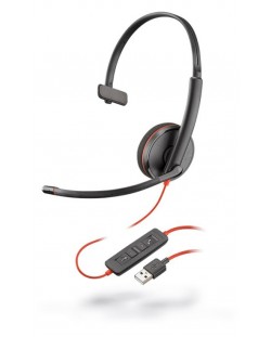 Ακουστικά με μικρόφωνο Plantronics Blackwire - C3210, μαύρο