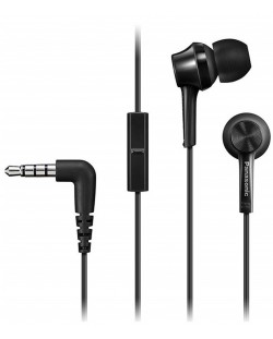 Ακουστικά με μικρόφωνο Panasonic RP-TCM115E-K - μαύρα
