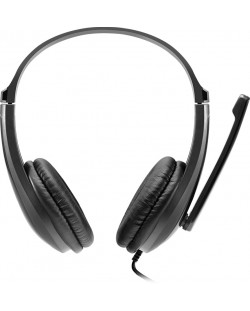 Ακουστικά με μικρόφωνο Canyon - CHSU-1, μαύρα