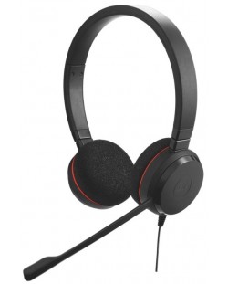 Ακουστικά με μικρόφωνο Jabra - EVOLVE 20 MS Stereo NC, μαύρα