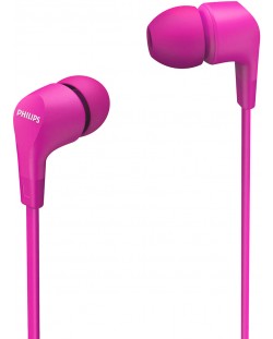 Ακουστικά με μικρόφωνο Philips - TAE1105PK, ροζ