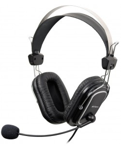 Ακουστικά με μικρόφωνο  A4tech - HS-50, μαύρα