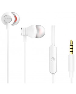 Ακουστικά με μικρόφωνο Aiwa - ESTM-50WT, λευκό