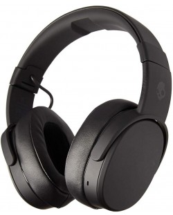 Ακουστικά με μικρόφωνο Skullcandy - Crusher Wireless, black/coral