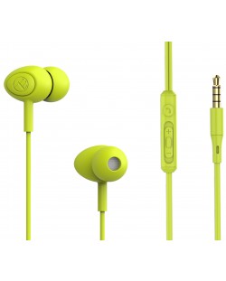 Ακουστικά με μικρόφωνο Tellur - Basic Gamma, πράσινα