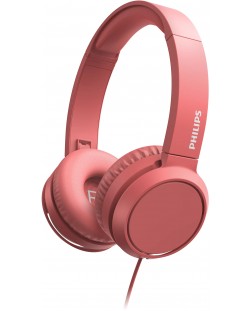 Ακουστικά με μικρόφωνο Philips - TAH4105RD, κόκκινα