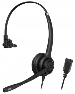 Ακουστικά με μικρόφωνο Axtel - ELITE HDvoice mono NC, μαύρα