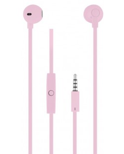 Ακουστικά με μικρόφωνο TNB - Sweet, ροζ