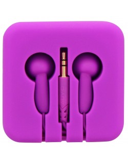 Ακουστικά TNB - Pocket, κουτί σιλικόνης, μωβ