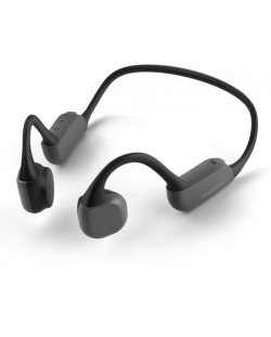 Σπορ ασύρματα ακουστικά  Philips - TAA6606BK/00, μαύρα