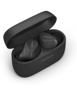 Αθλητικά ακουστικά Jabra - Elite 4 Active, TWS, ANC, μαύρα