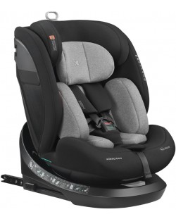 Κάθισμα αυτοκινήτου KikkaBoo - i-Hike, IsoFix, i-Size, 40-150 cm, Light Grey