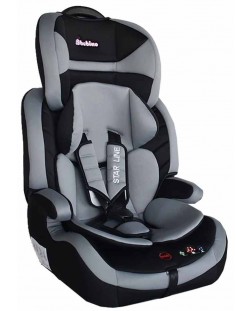 Παιδικό κάθισμα αυτοκινήτου Bebino - Star Line, 9-36 kg, Black and Dark Grey