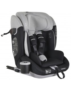 Κάθισμα αυτοκινήτου Cangaroo - Force, i-Size, IsoFix , 76-150 cm, γκρι