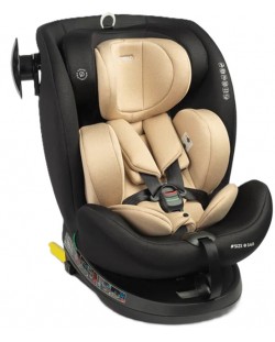 Κάθισμα αυτοκινήτου  Caretero - Commo, IsoFix, i-Size, 40-150 cm, Beige