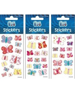 Αυτοκόλλητα Sticker Boo - πεταλούδες Νο. 3, ποικιλία