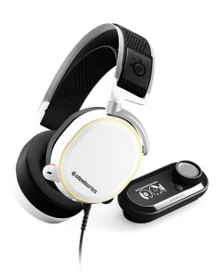 Ακουστικά Gaming SteelSeriesArctis - Arctis Pro + GameDAC, λευκά