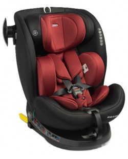 Κάθισμα αυτοκινήτου Caretero - Commo, IsoFix, i-Size, 40-150 cm, Burgundy