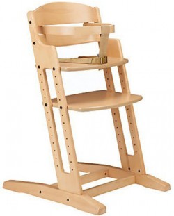 Καρέκλα φαγητού  BabyDan DanChair - High chair, Natural
