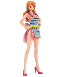 Αγαλματάκι Banpresto Animation: One Piece - Nami (Wanokuni) (The Grandline Lady) (Vol. 8), 16 cm