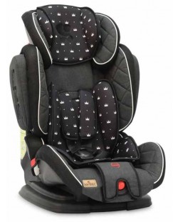 Παιδικό κάθισμα αυτοκινήτου Lorelli - MAGIC Premium, 9-36 kg, Black Crowns	