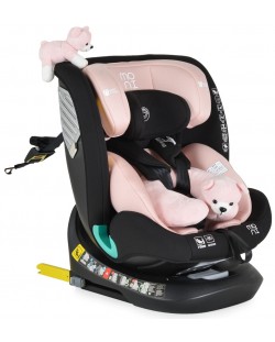 Κάθισμα αυτοκινήτου Moni - Serengeti, IsoFix, I-Size, 40-150 cm, ροζ