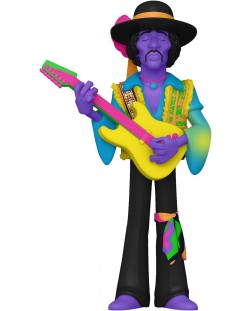 Αγαλματίδιο  Funko Gold Music: Jimi Hendrix - Jimi Hendrix (Blacklight), 12 cm