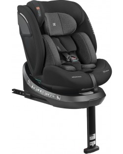 Κάθισμα αυτοκινήτου KikkaBoo - i-Orbit, IsoFix, i-Size, 40-150 cm, Dark Grey