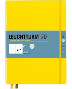 Σημειωματάριο Leuchtturm1917 A4 - Master, κίτρινο