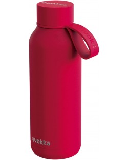 Θερμικό μπουκάλι Quokka Solid - Cherry Red, 510 ml