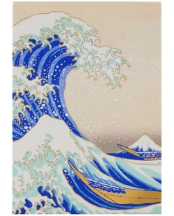 Σημειωματάριο Moriarty Art Project Art: Katsushika Hokusai - The Great Wave of Kanagawa, μορφή A5