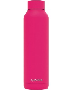 Θερμικό μπουκάλι Quokka Solid - Raspberry Pink, 630 ml