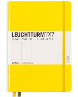Σημειωματάριο Leuchtturm1917 Medium A5 - Κίτρινες σελίδες με κουκκίδες