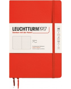 Σημειωματάριο  Leuchtturm1917 New Colours - А5, σελίδες με τελείες, Lobster