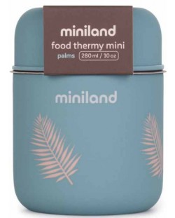 Thermos for food  Miniland - Terra, Palms, 280 ml