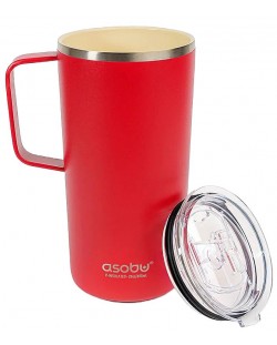 Θερμικό ποτήρι Asobu Tower Mug - 600 ml, κόκκινο