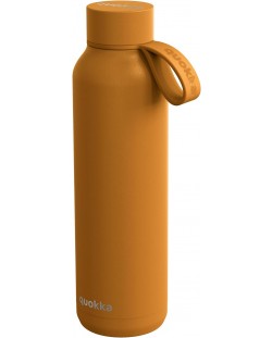 Θερμικό μπουκάλι Quokka Solid - Mustard, 630 ml