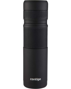 Θερμός Contigo - Thermal bottle, μαύρο, 740 ml