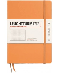 Σημειωματάριο Leuchtturm1917 New Colours - А5, με γραμμές, Lobster,  με σκληρό εξώφυλλο