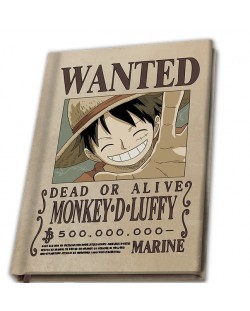 Σημειωματάριο ABYstyle Animation: One Piece - Luffy Bounty, А5