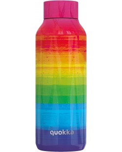 Θερμικό μπουκάλι Quokka Solid - Rainbow, 510 ml